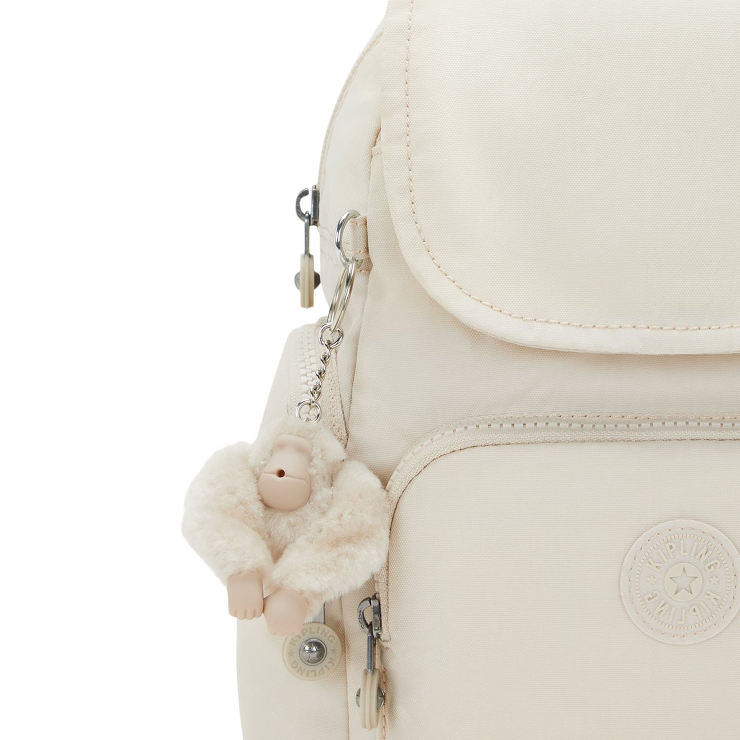 Kipling City Zip Mini hideaway beige