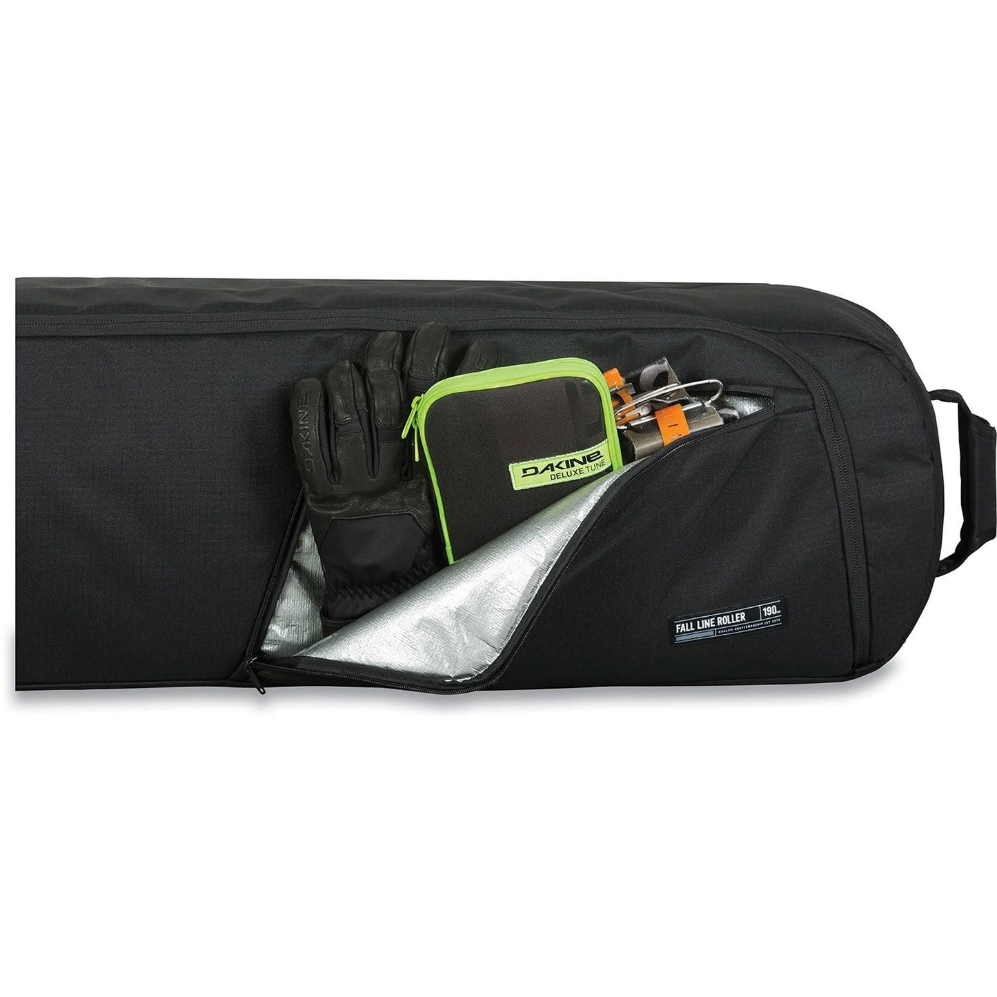 Dakine Fall Line Ski Roller Bag 190 rubber