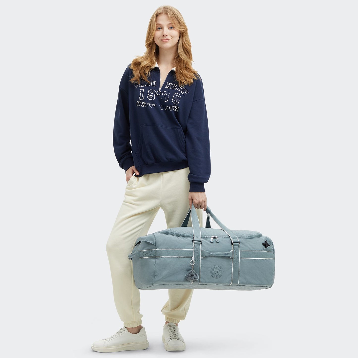 Kipling Jonis M relaxed grey