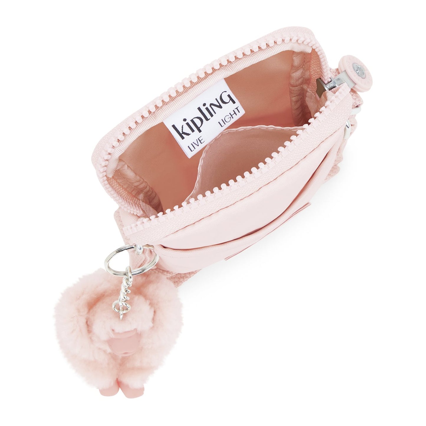 Kipling Tally pink shine