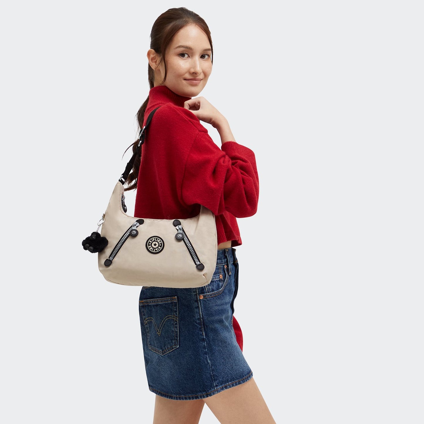 Kipling Nikki back to beige h