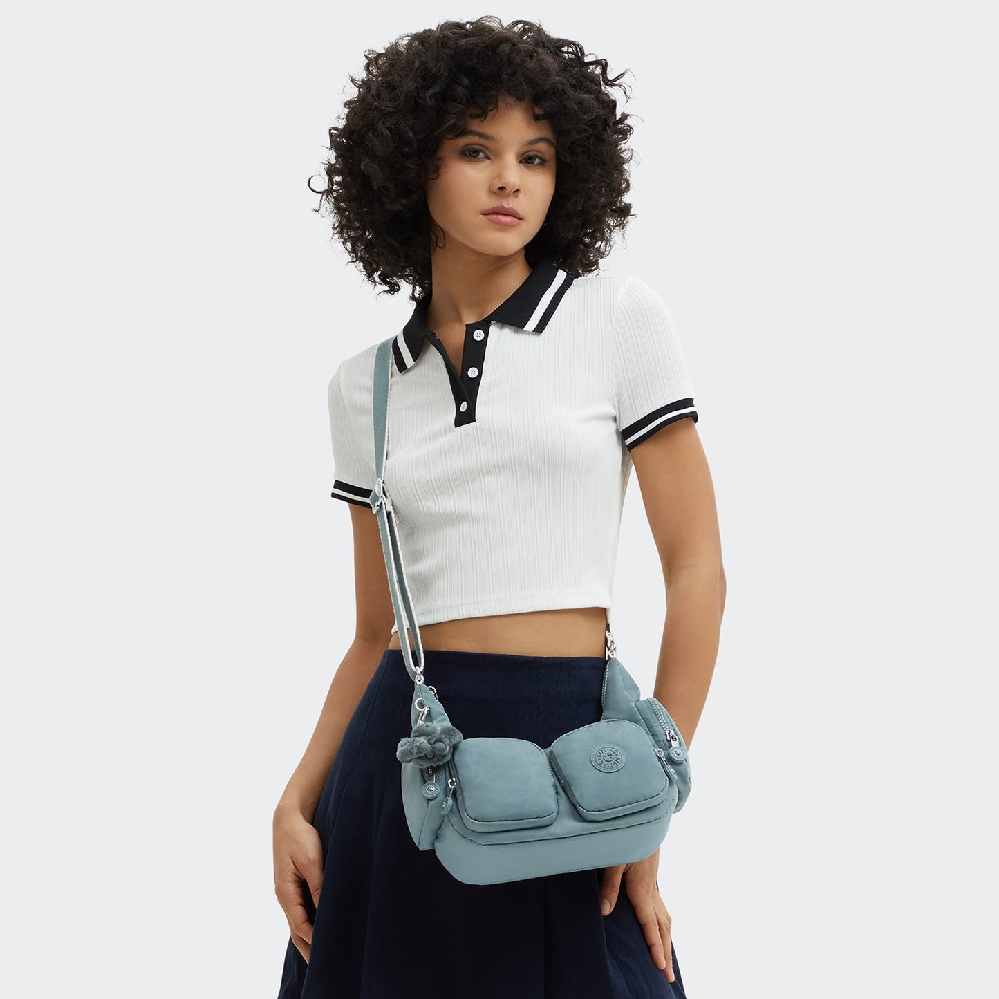 Kipling Rikka S relaxed grey