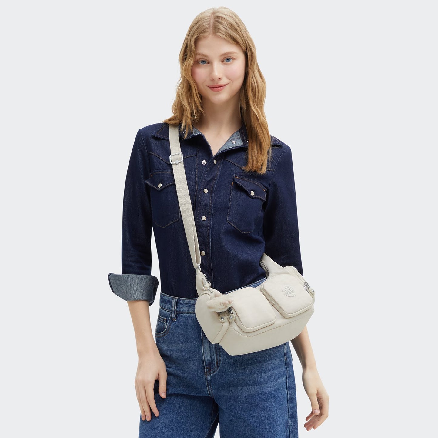 Kipling Rikka S hideaway beige