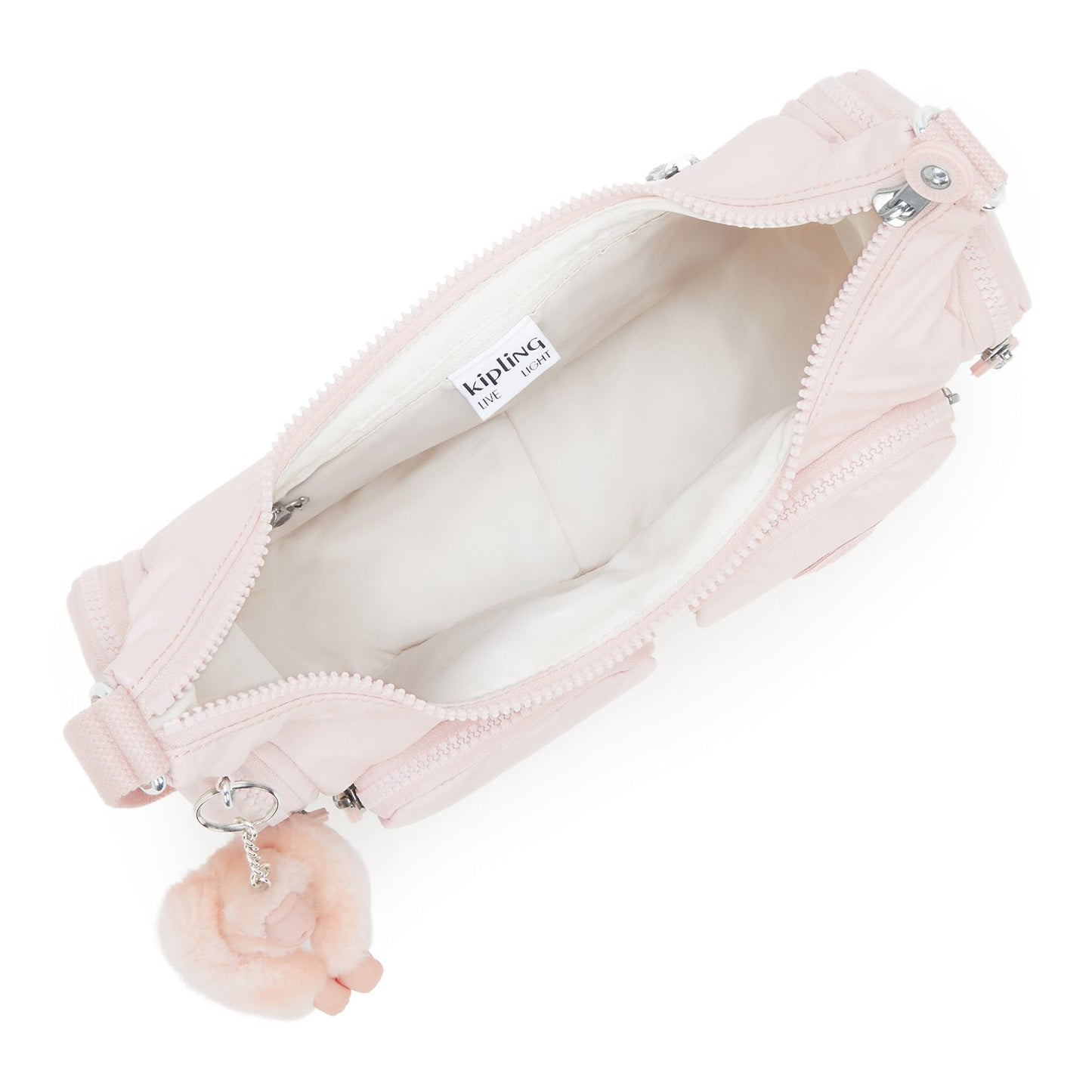 Kipling Rikka S pink shine