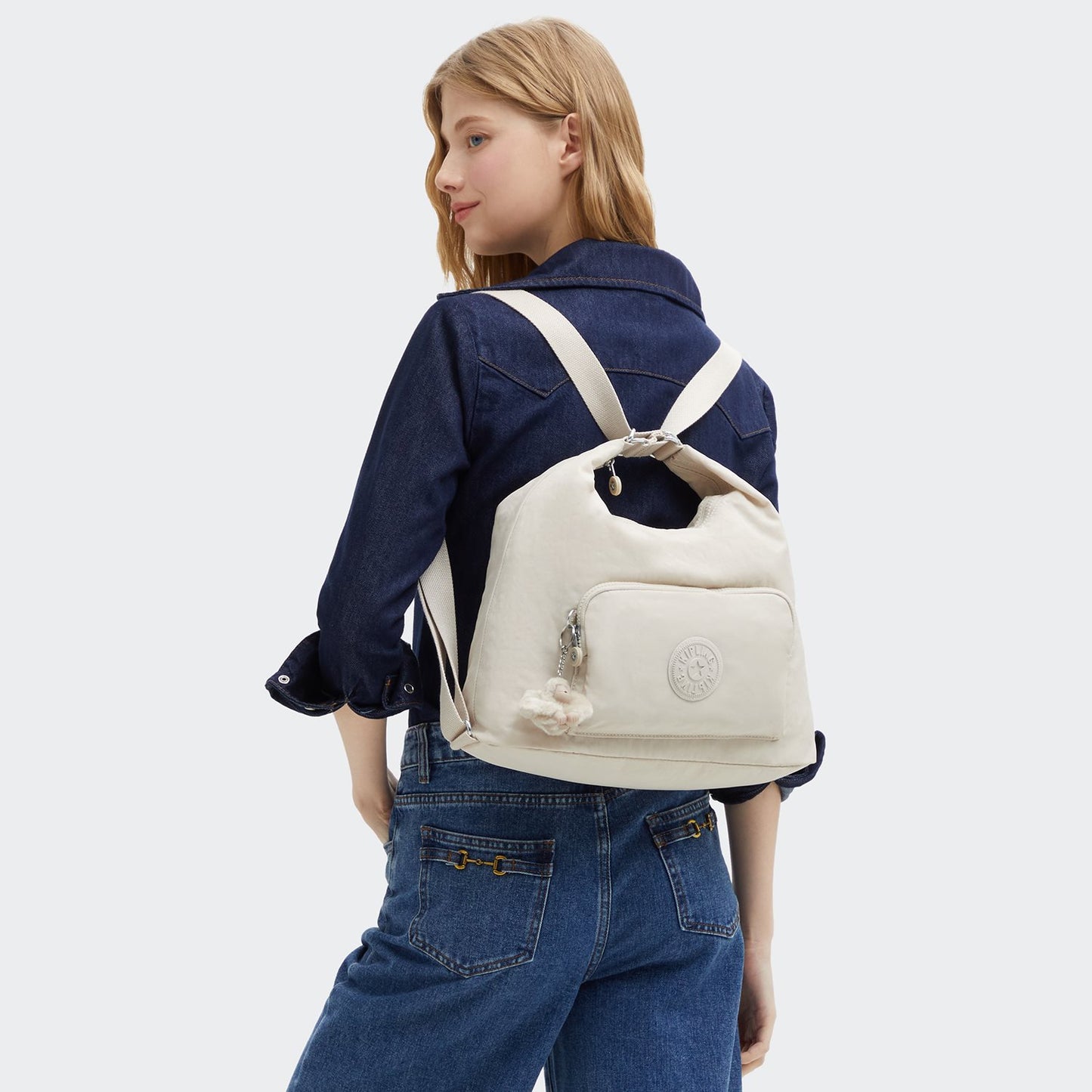 Kipling Yenna hideaway beige