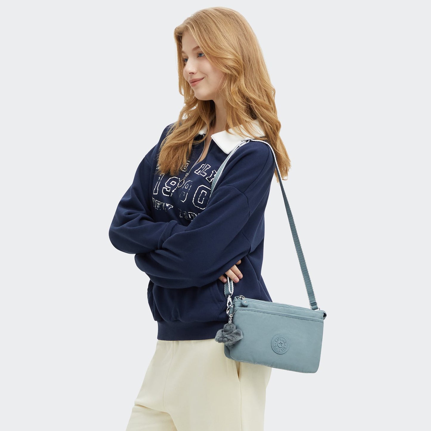 Kipling Riri relaxed grey