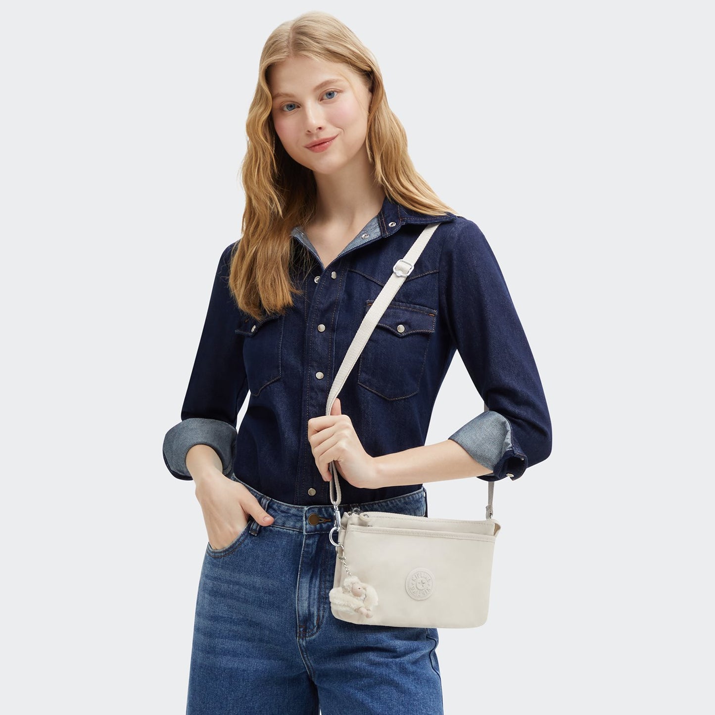 Kipling Riri hideaway beige