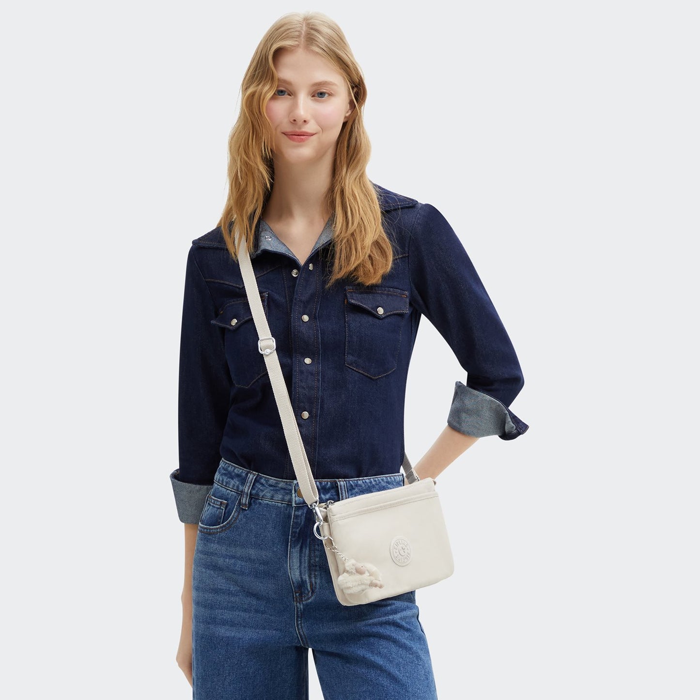 Kipling Riri hideaway beige