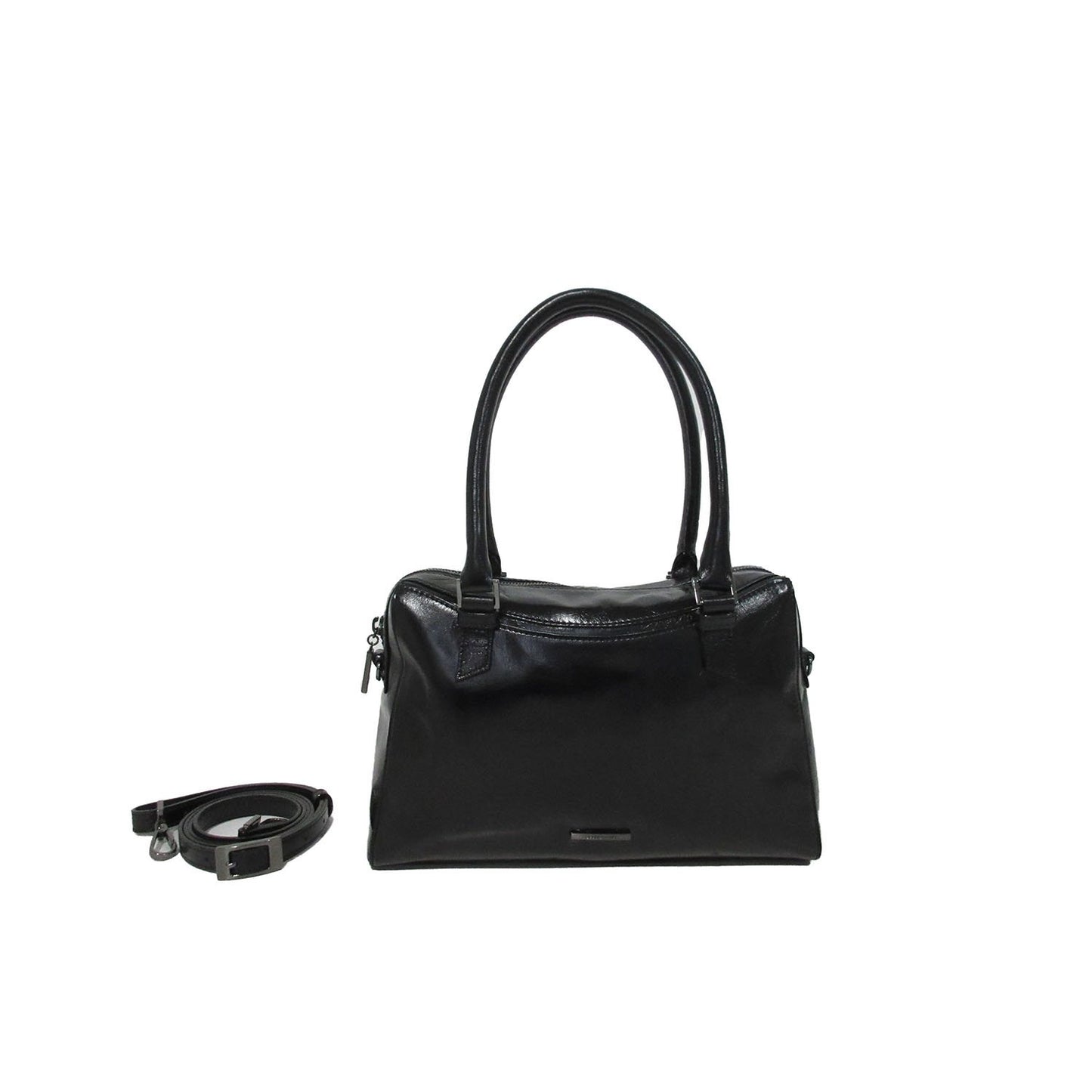 Claudio Ferrici Pelle Vecchia Handbag black