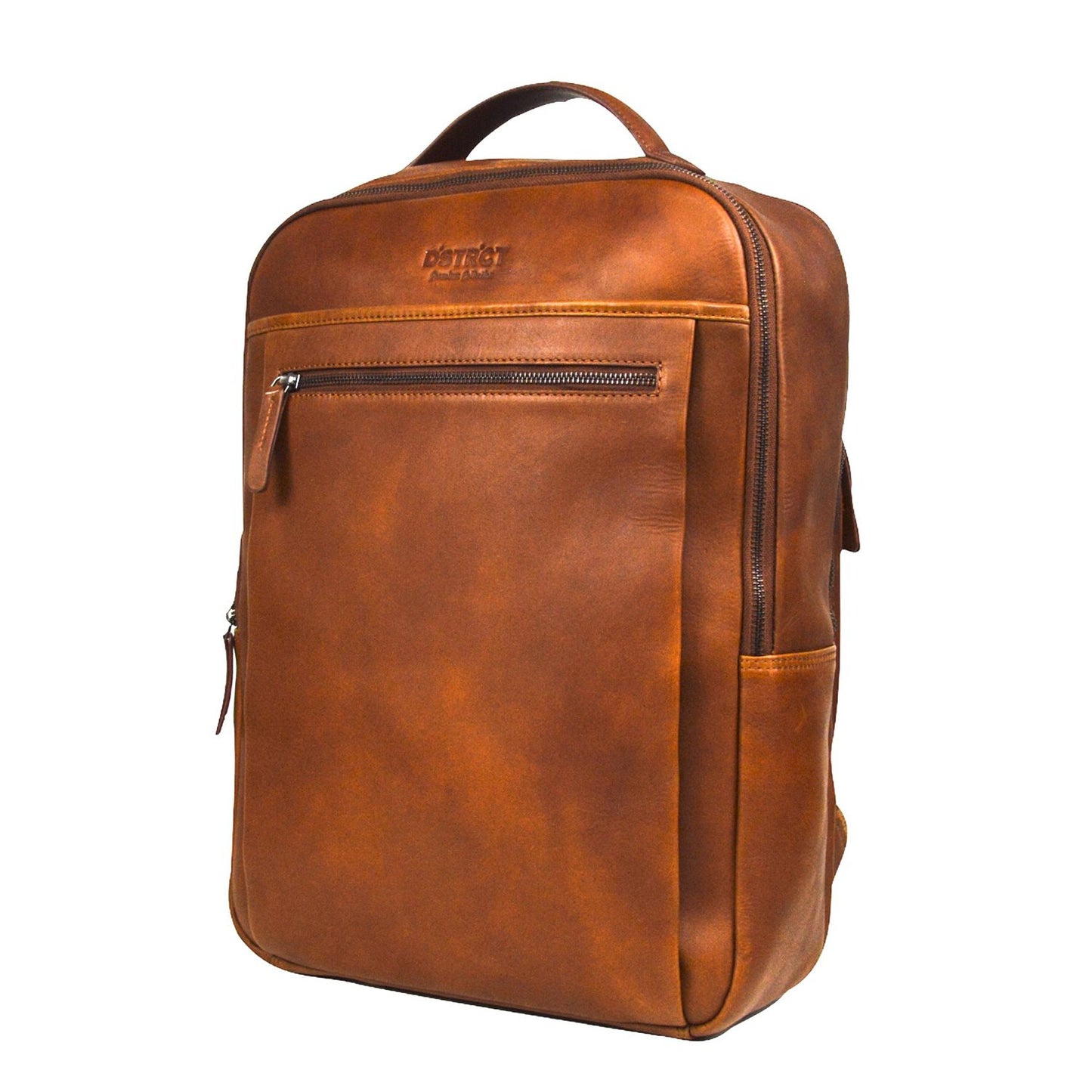 DSTRCT Premium Collection Backpack 15,6" cognac