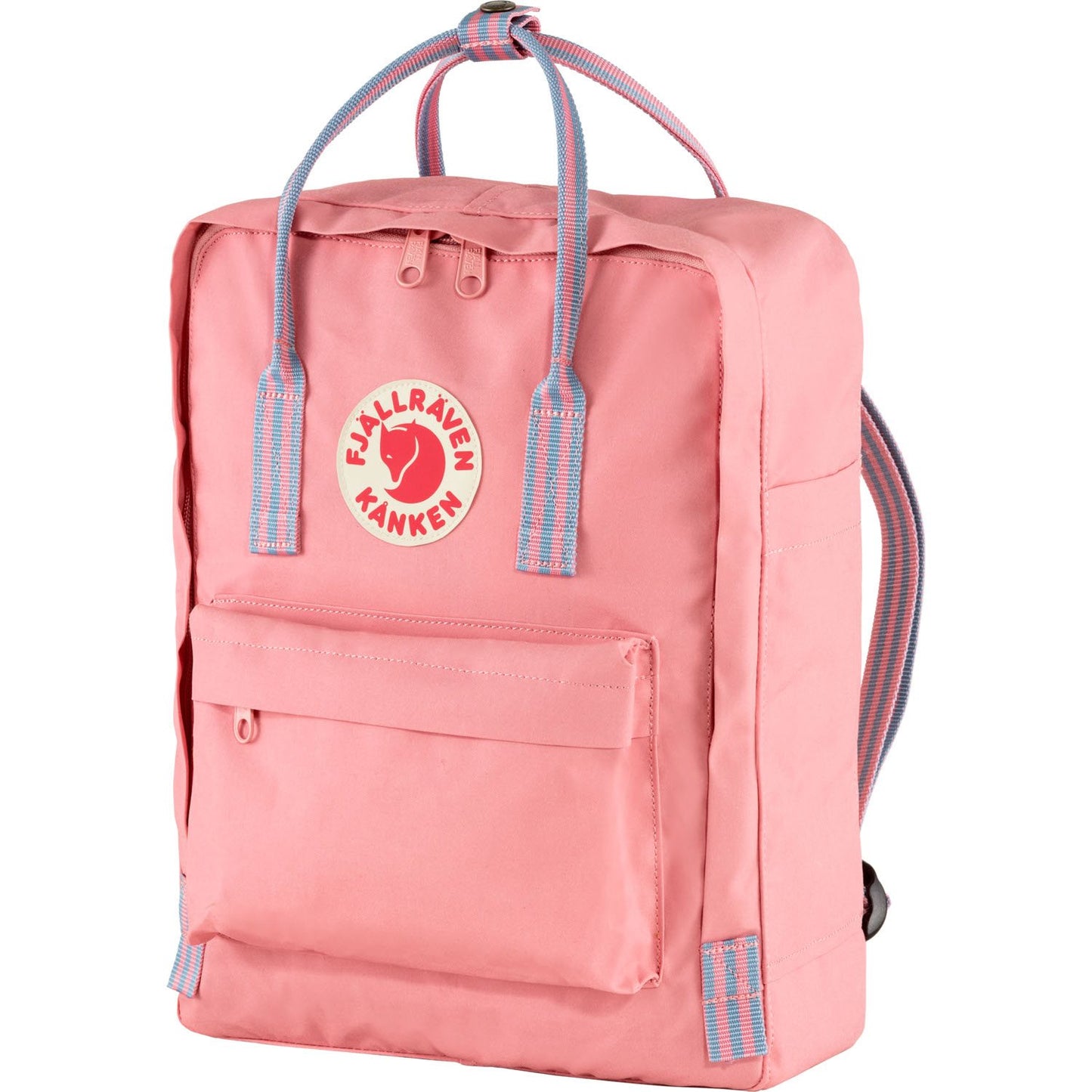 Fjallraven Kanken pink-long stripes