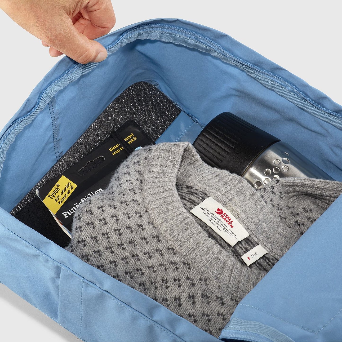 Fjallraven Kanken Rainbow Rugzak air blue/rainbow pattern