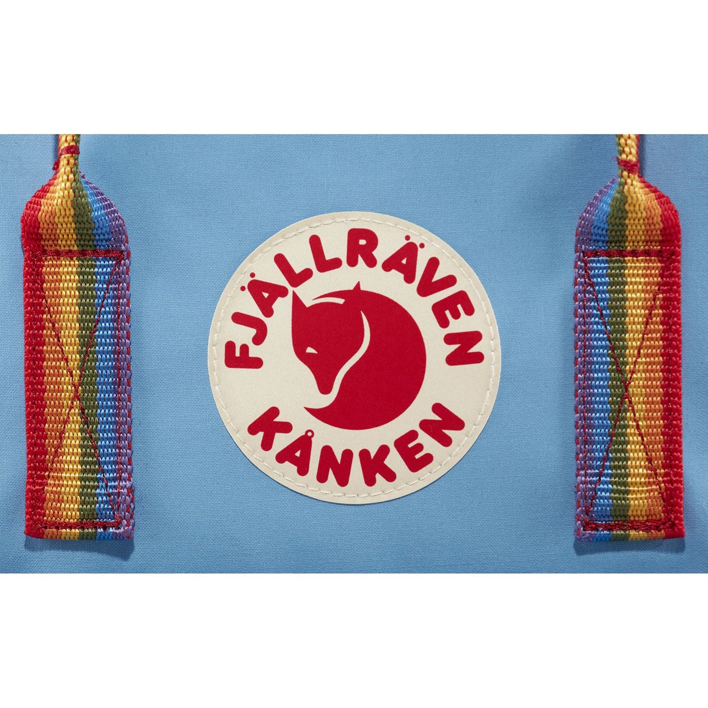 Fjallraven Kanken Rainbow Rugzak air blue/rainbow pattern
