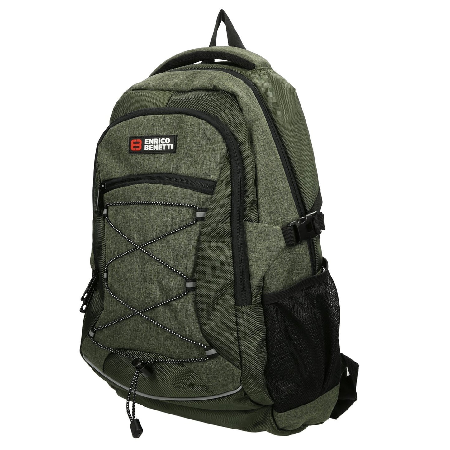 Enrico Benetti Yellow Stone 13'' Laptop Rugzak olijf