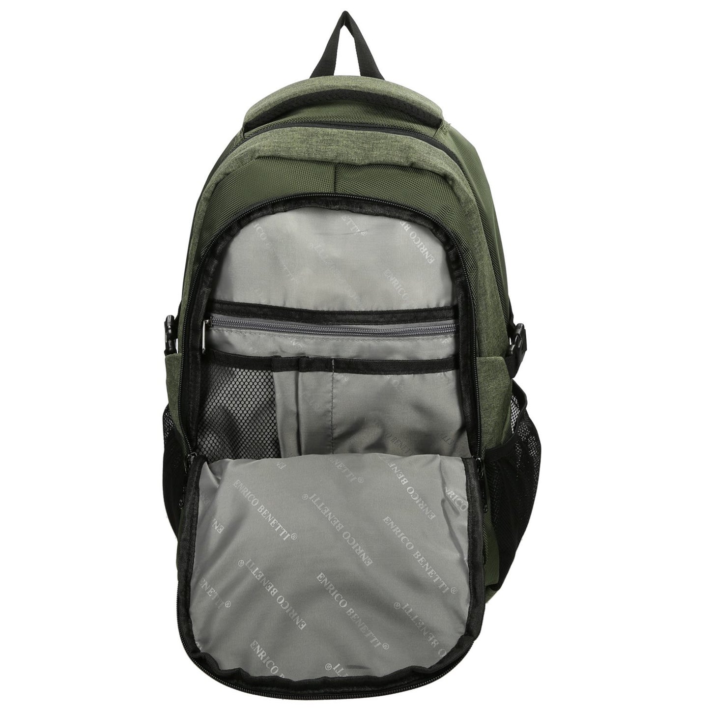 Enrico Benetti Yellow Stone 13'' Laptop Rugzak olijf