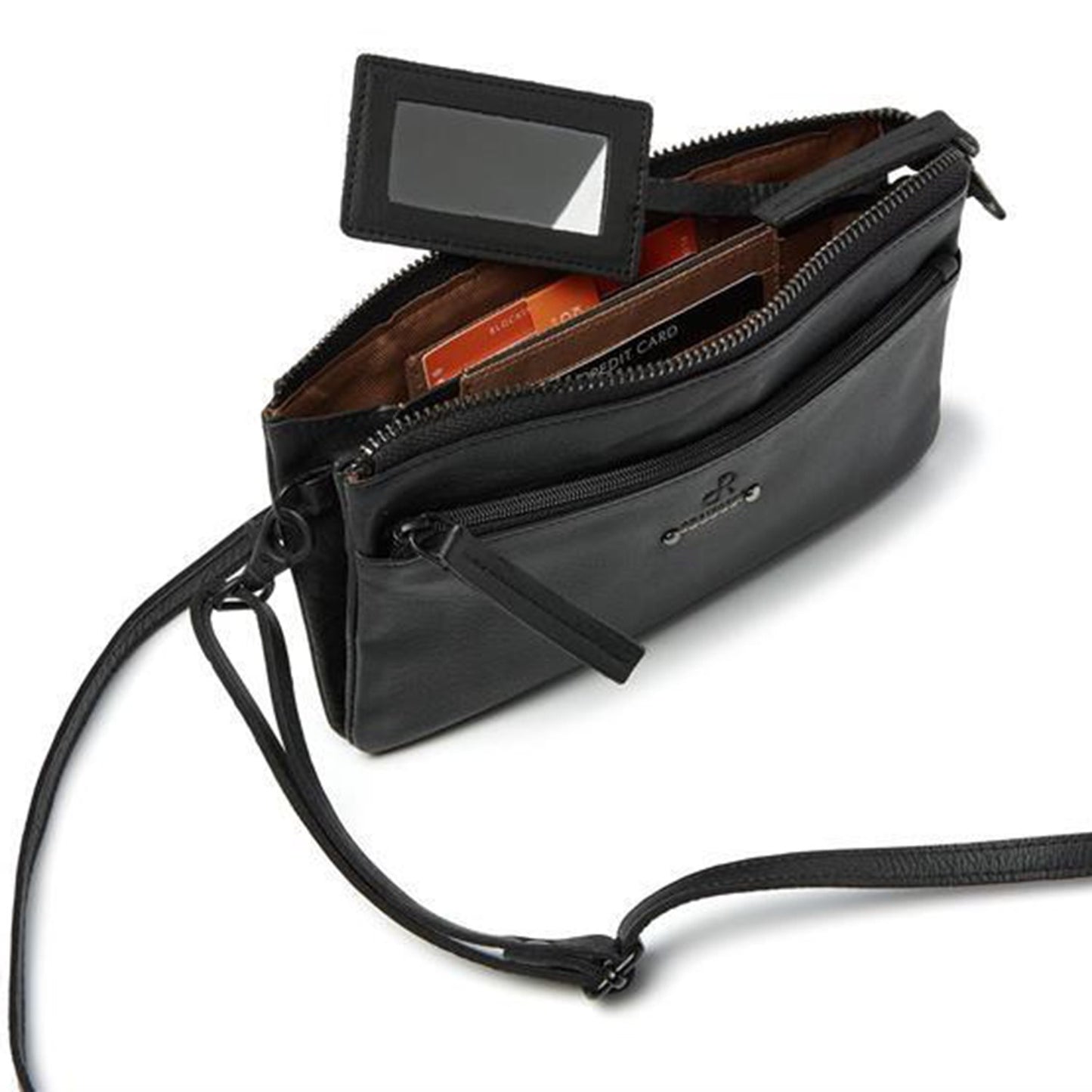 dR Amsterdam Tampa Shoulderbag/Clutch black