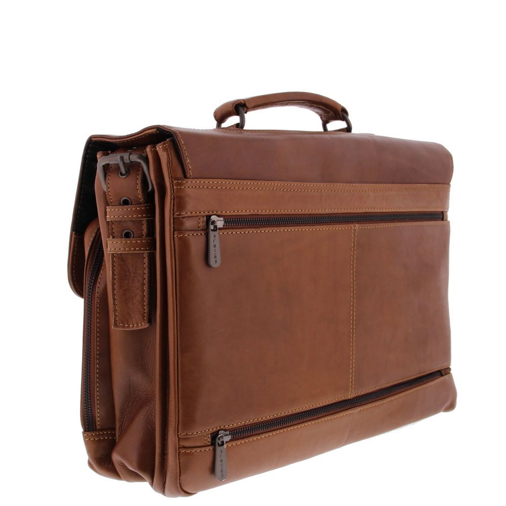 Plevier Navigator Morse Aktetas 2 vaks 15.6" darkbrown