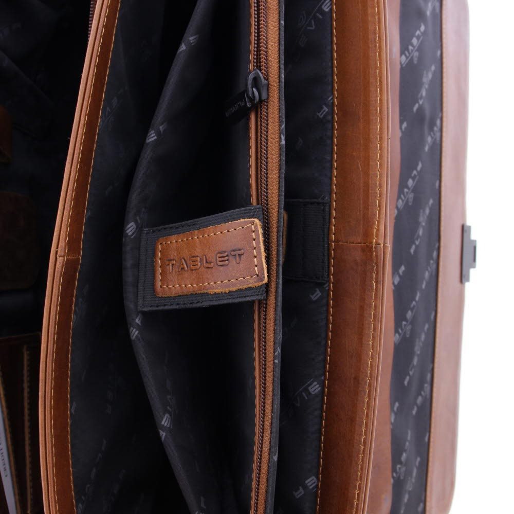 Plevier Navigator Morse Aktetas 2 vaks 15.6" darkbrown