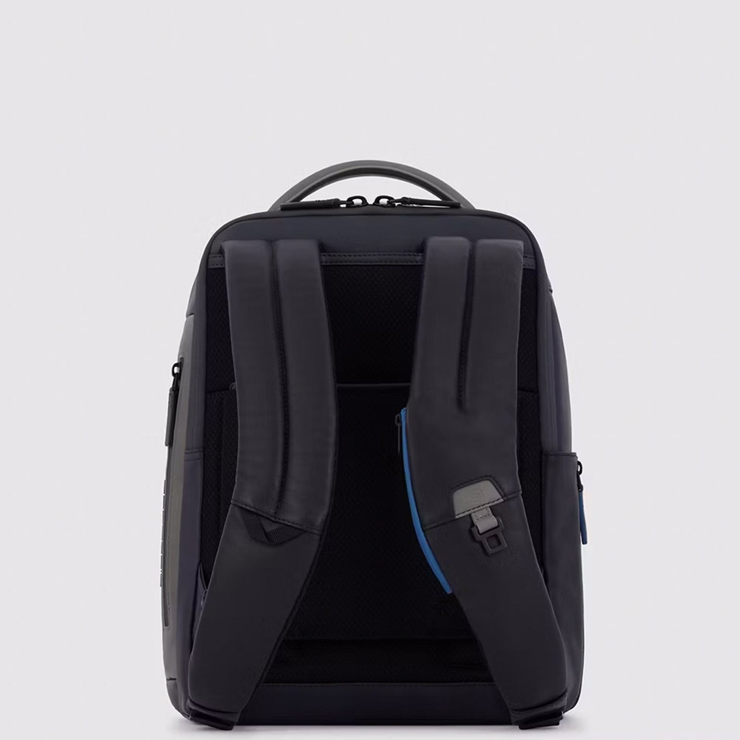 Piquadro Urban Leather Computer Backpack 14" black/grey