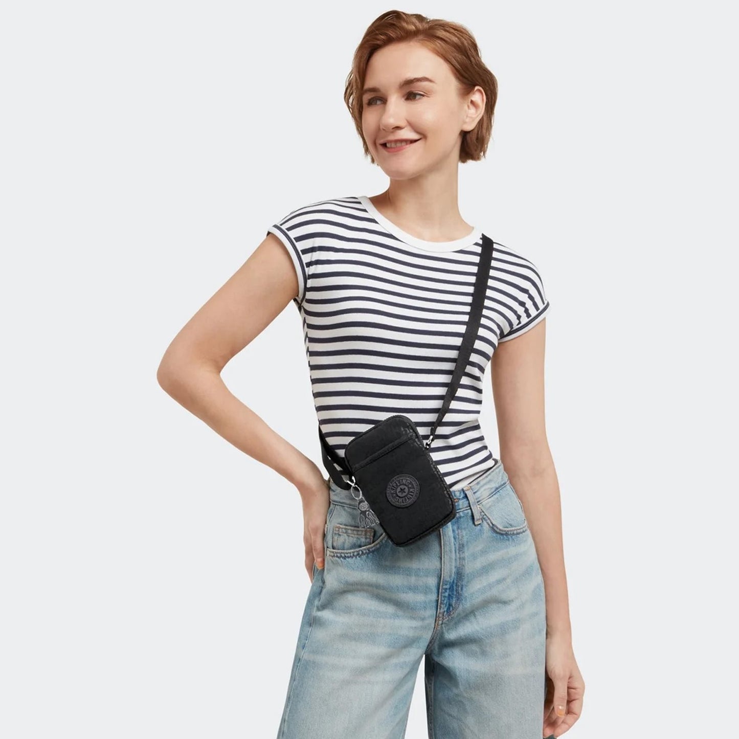 Kipling Tally true blue tonal