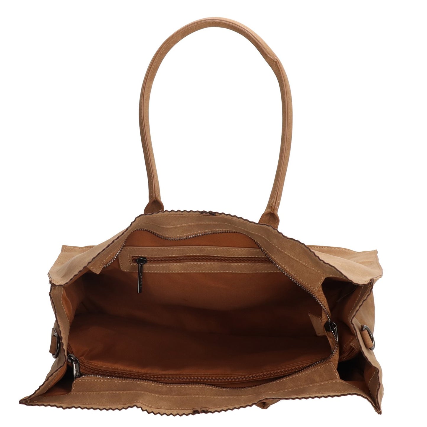Zebra Trends Lisa XL Shopper camel