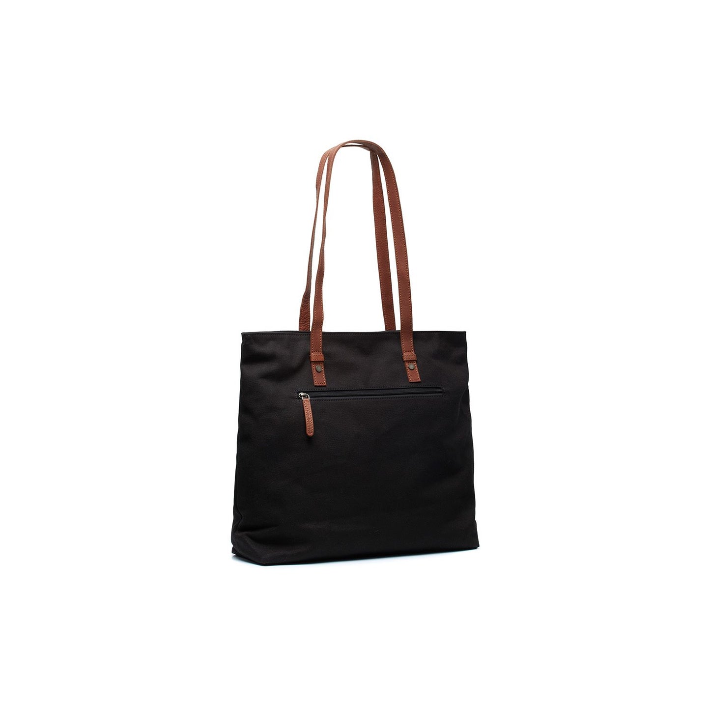 The Chesterfield Brand Alicia Washed Canvas Shopper black
