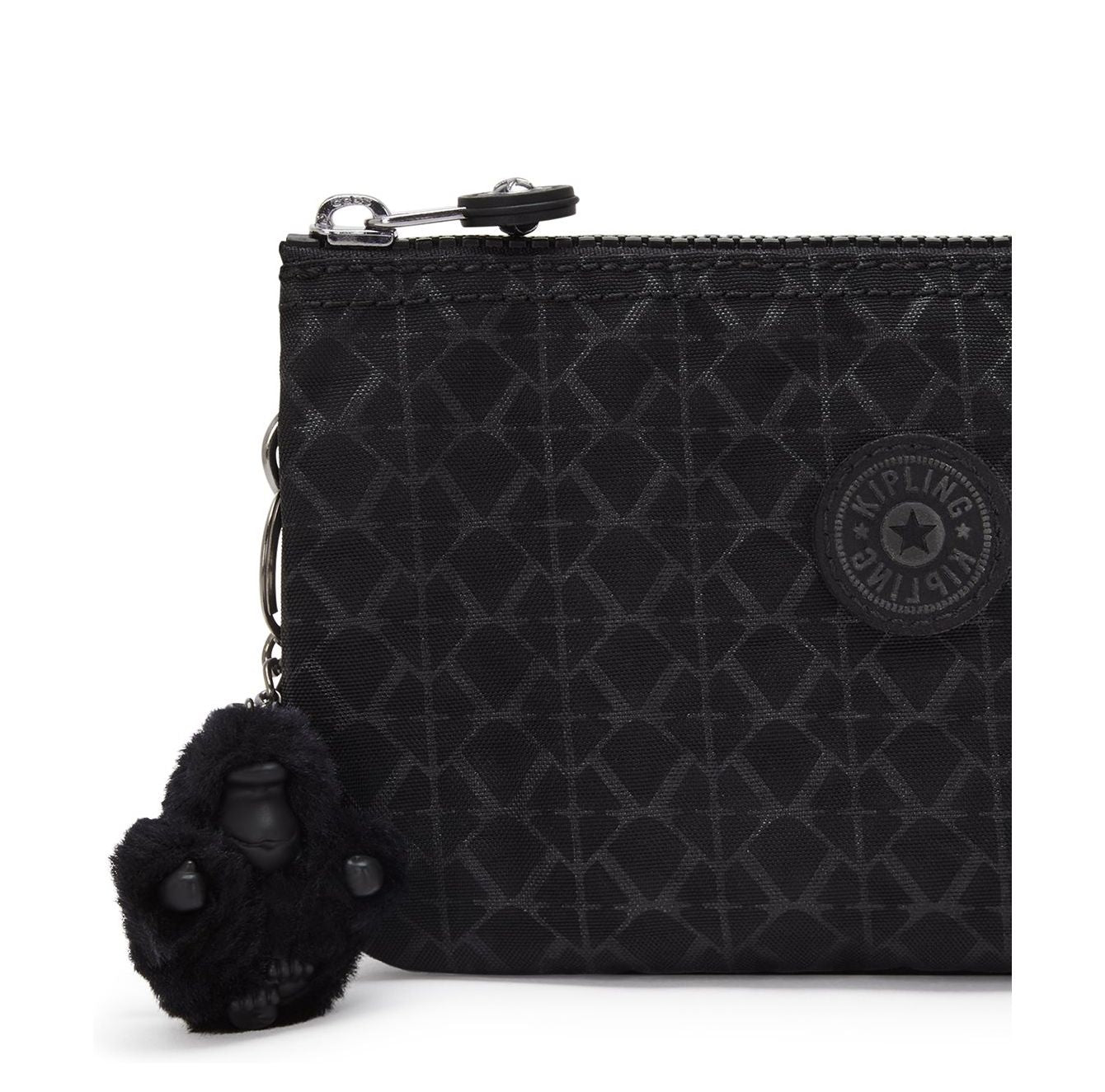 Kipling Creativity L Clutch signature emb