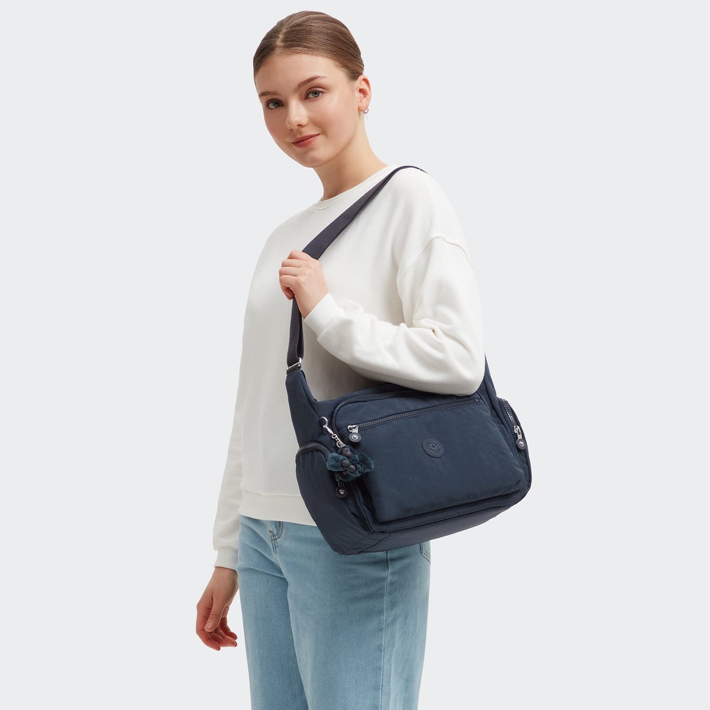 Kipling Gabbie Crossbody blue bleu 2