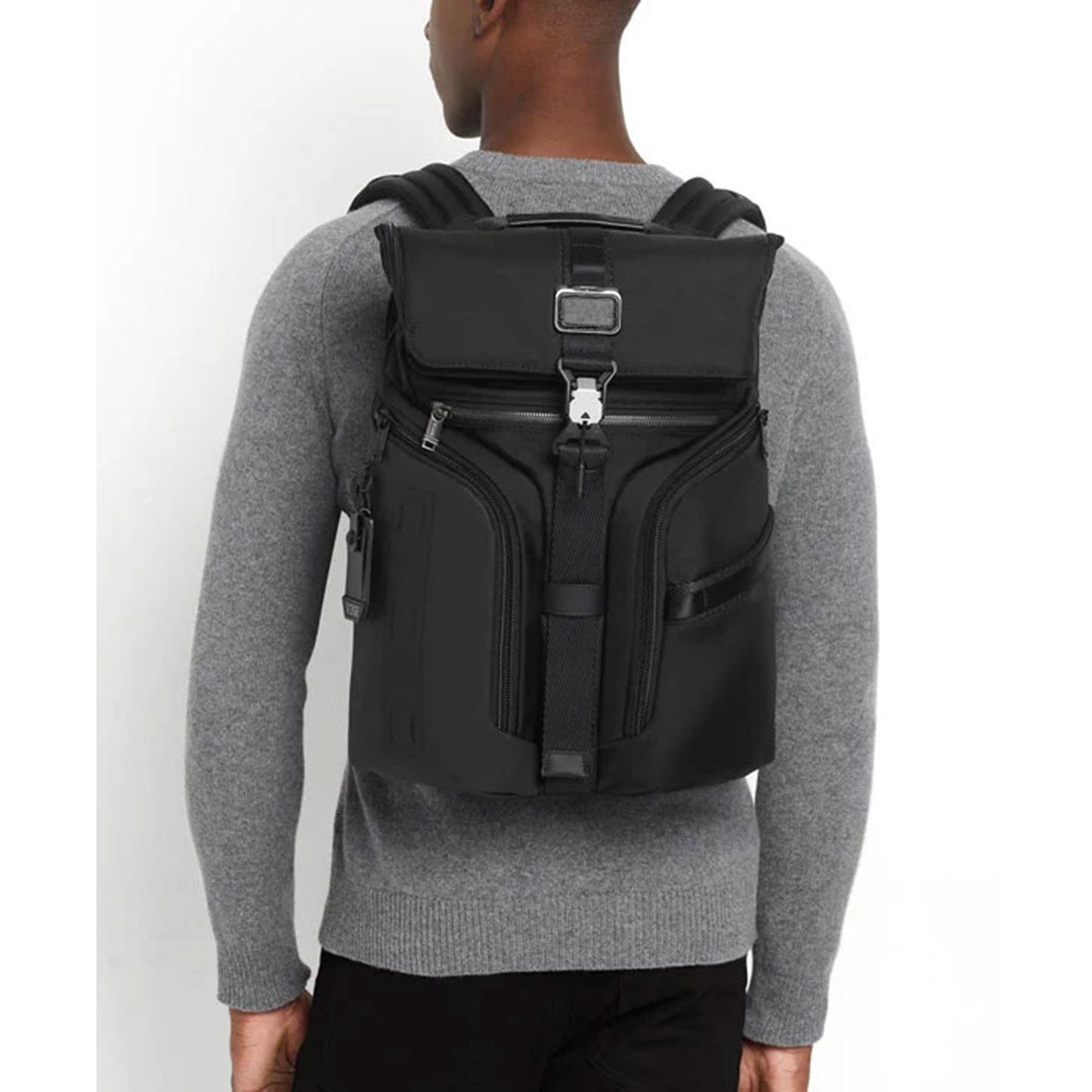 TUMI Alpha Bravo Logistics Backpack red/lime chameleon
