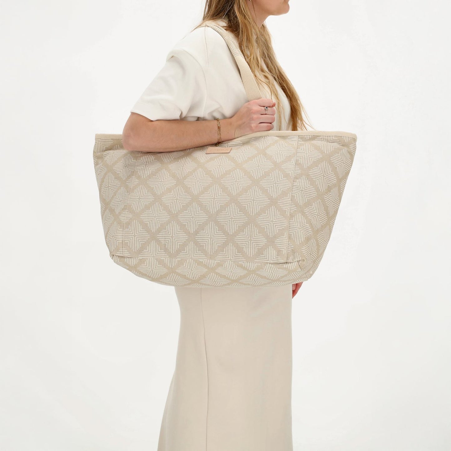 Zebra Trends Richelle Beachbag sand