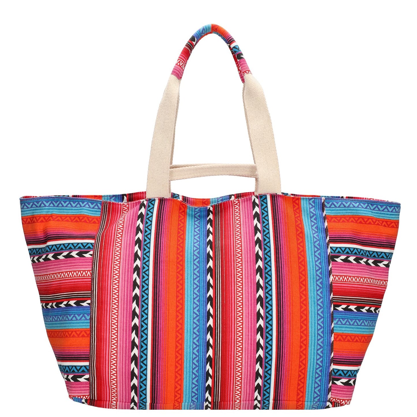 Zebra Trends Richelle Beachbag multi fuchsia