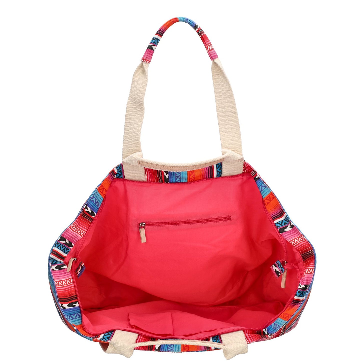 Zebra Trends Richelle Beachbag multi fuchsia