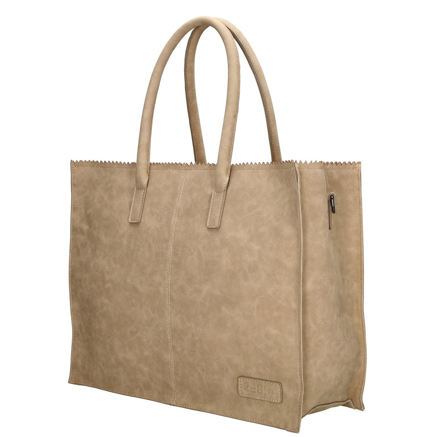 Zebra Trends Lisa XL Shopper taupe