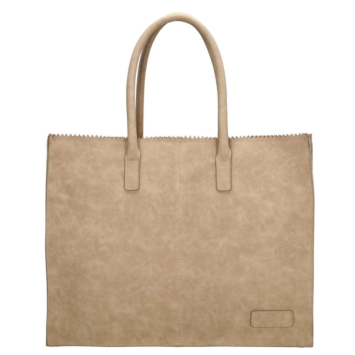 Zebra Trends Lisa XL Shopper taupe