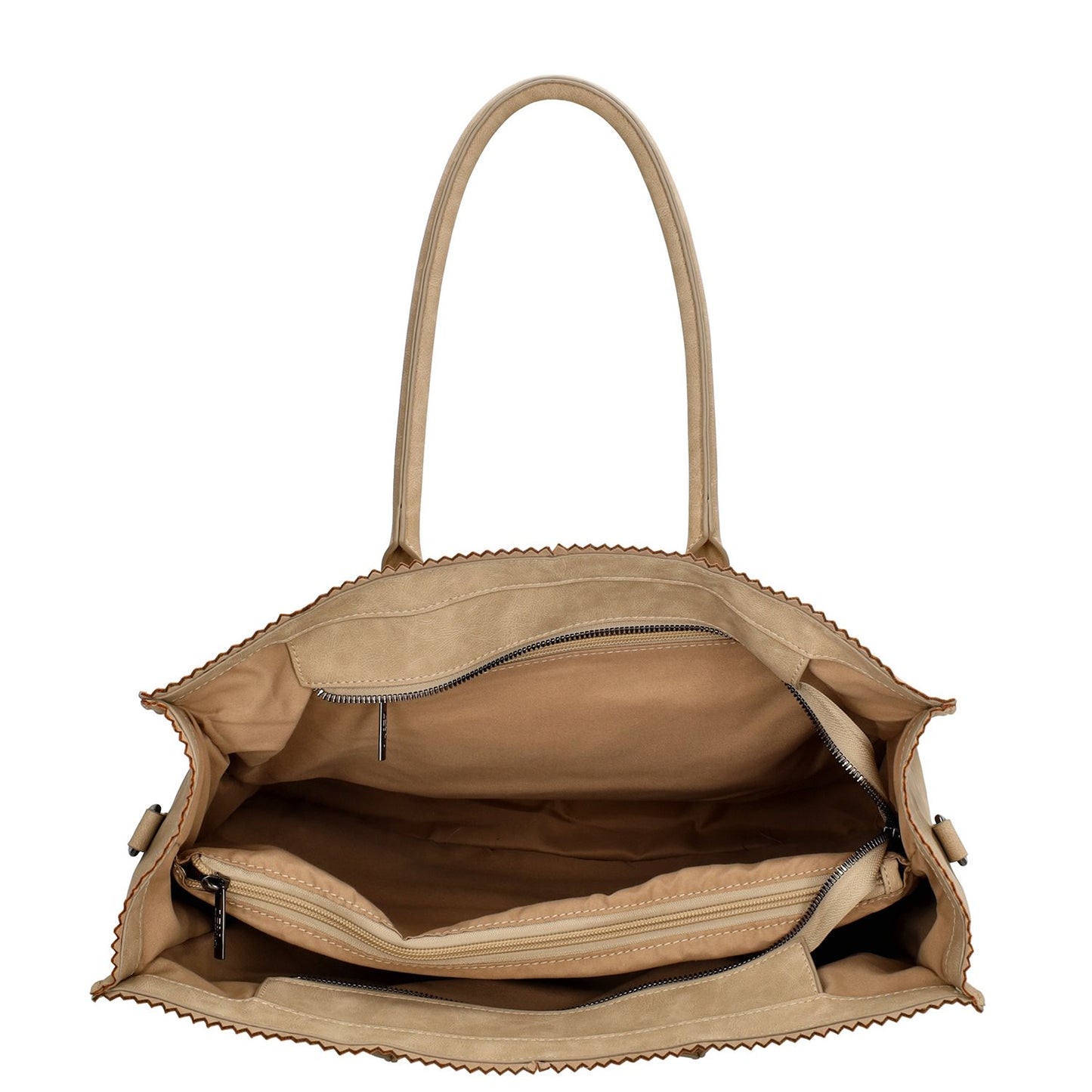 Zebra Trends Lisa XL Shopper taupe