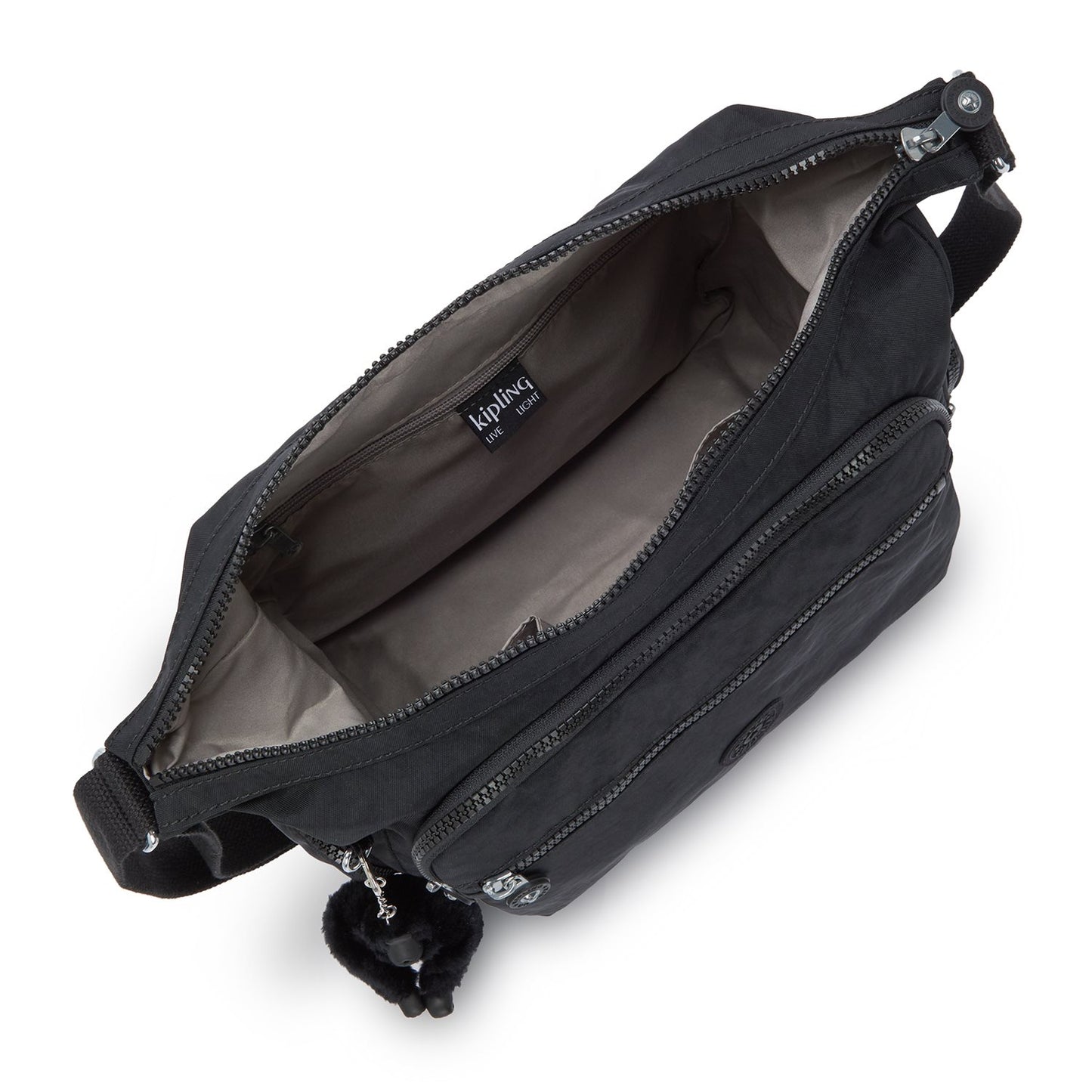 Kipling Gabbie Schoudertas black noir