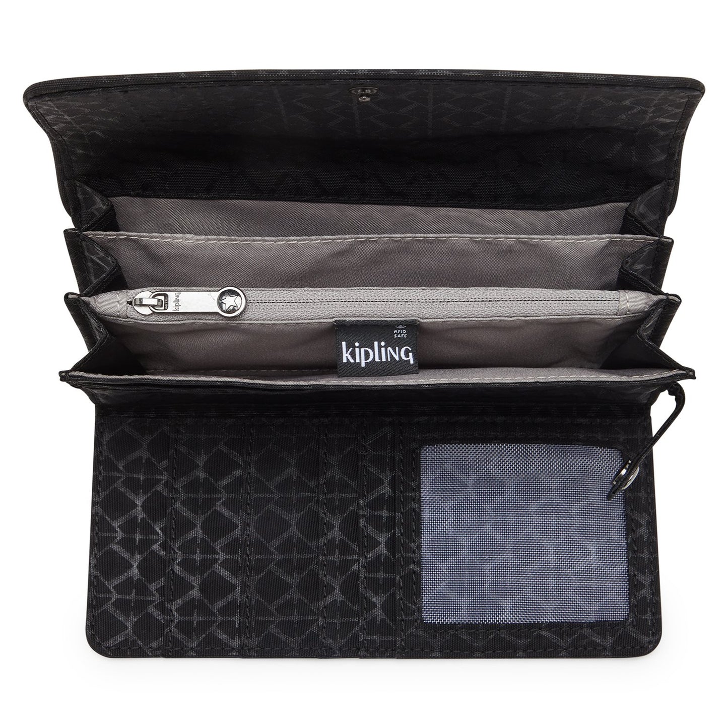 Kipling Money Land Portemonnee signature emb