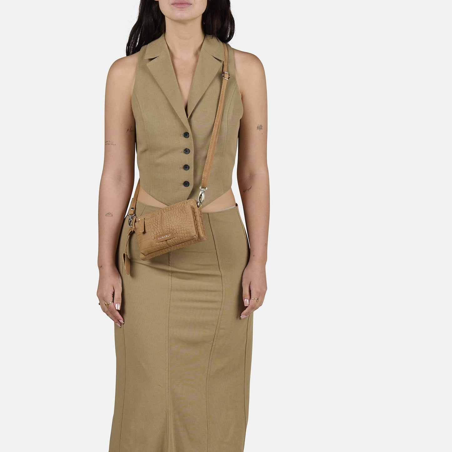 Burkely Cool Colbie Minibag natural nude