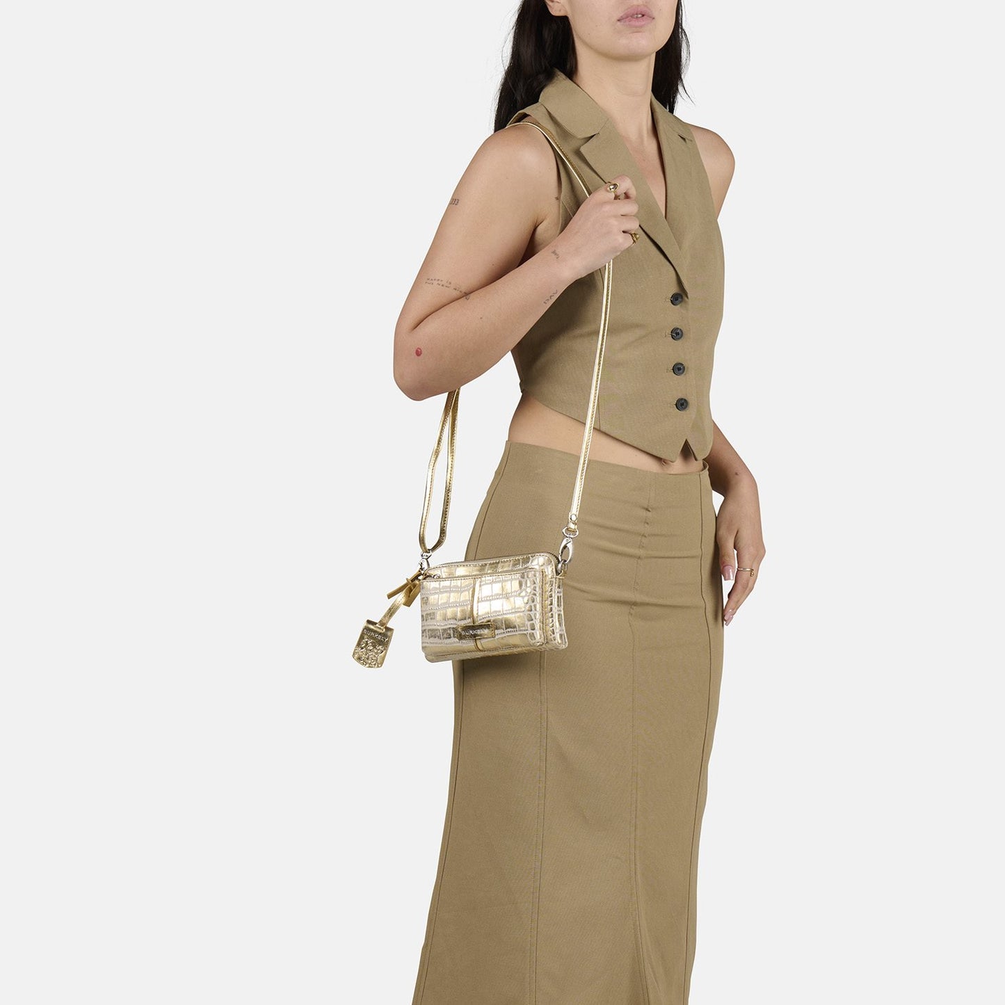 Burkely Cool Colbie Minibag gold grandeur