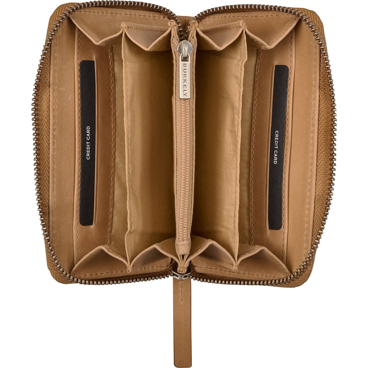 Burkely Cool Colbie Medium Zip Around Wallet natural nude