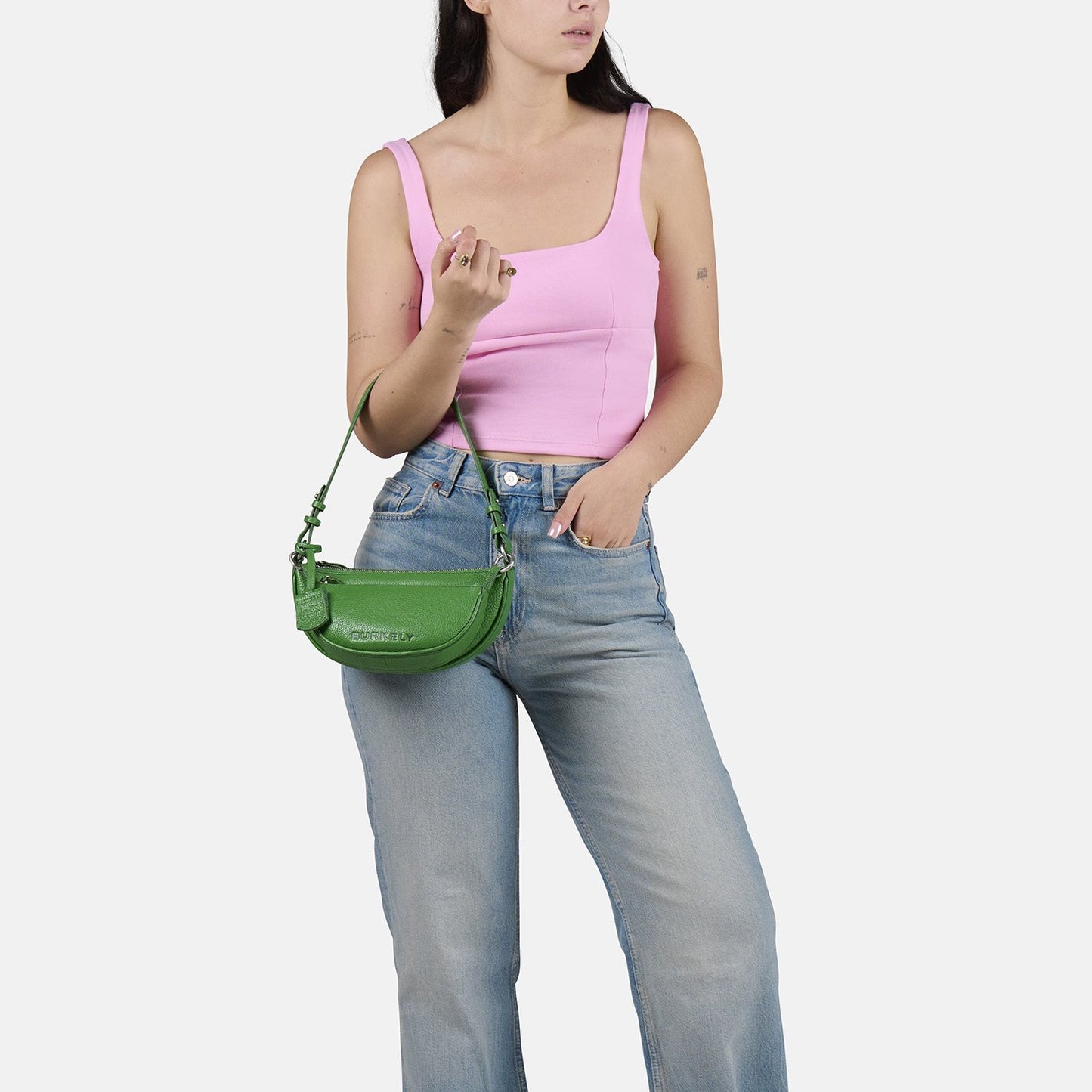Burkely Always Alyx Double Shoulderbag gummy green