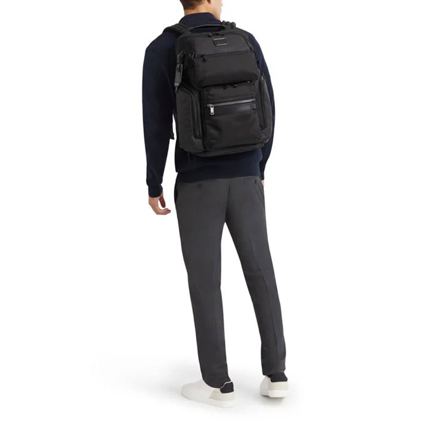TUMI Alpha Bravo Nomadic Backpack black onyx