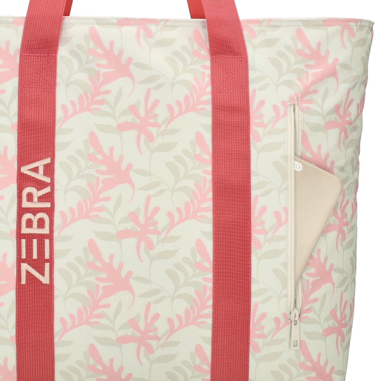 Zebra Trends Sally Beach Cooling Bag abstract branches