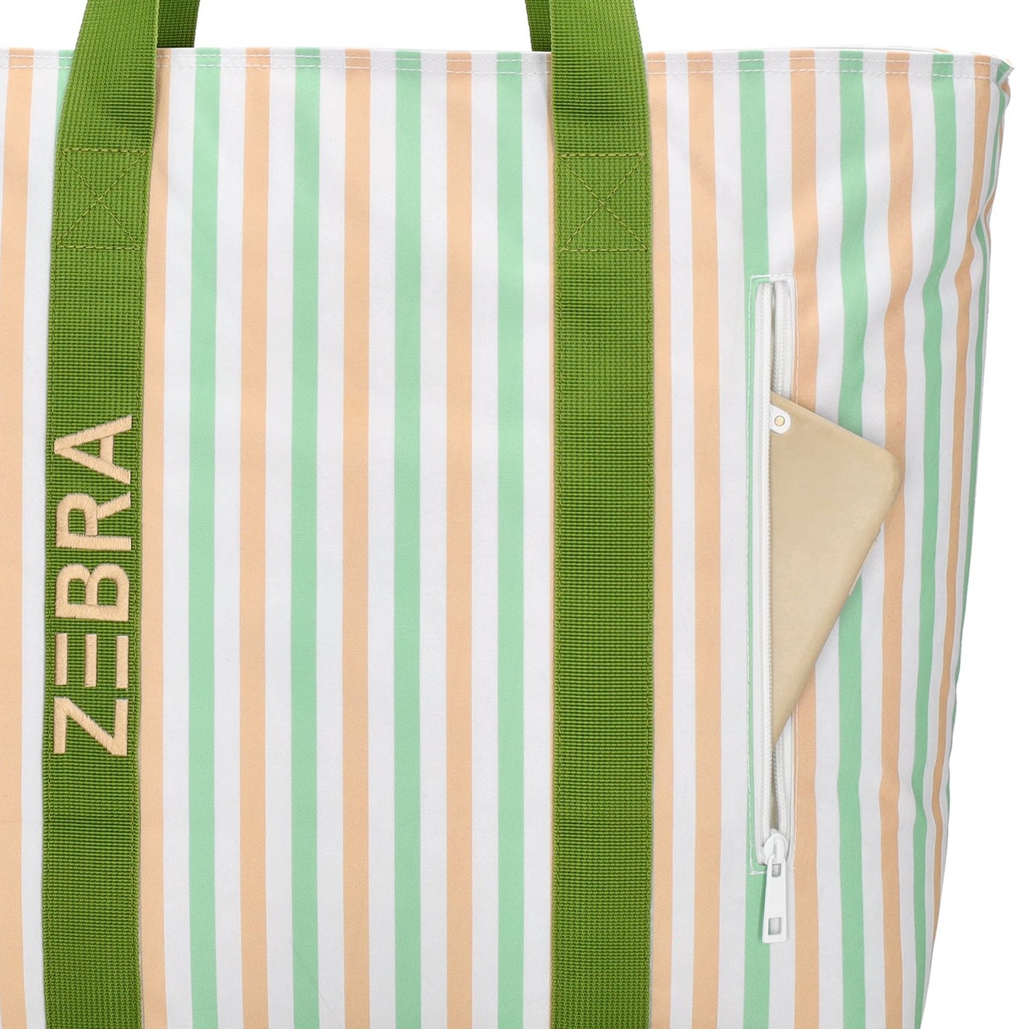 Zebra Trends Sally Beach Cooling Bag retro stripes
