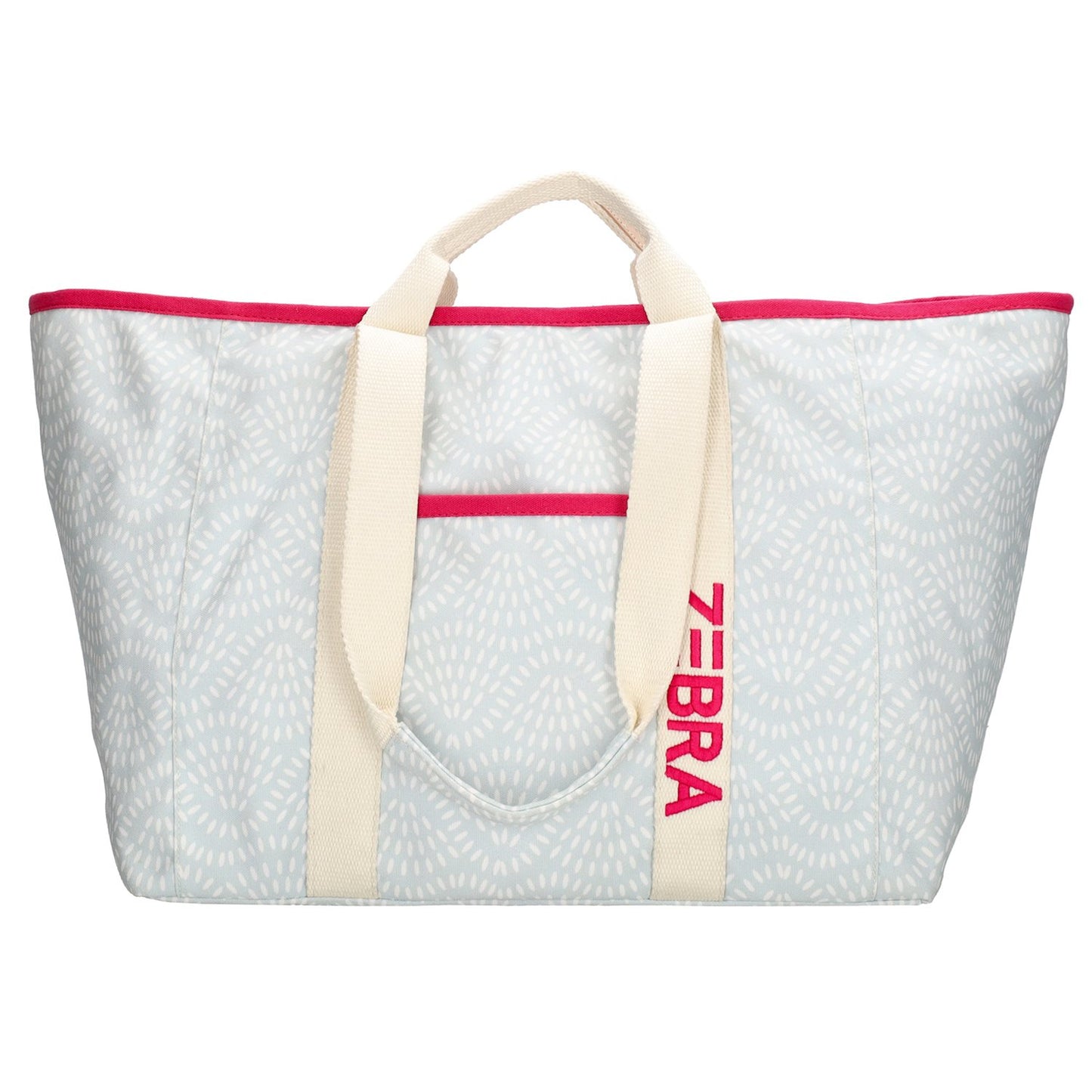 Zebra Trends Elise Beachbag lightblue