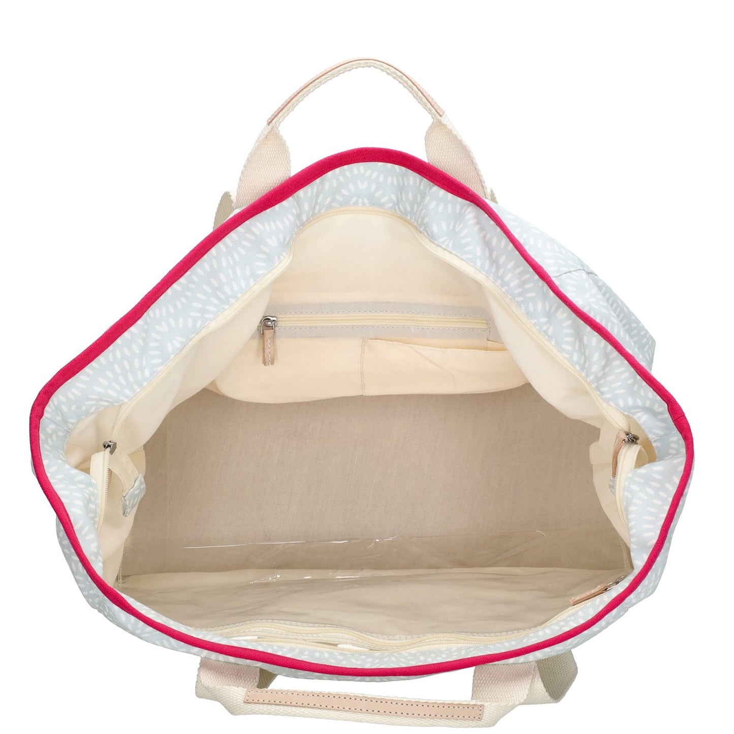 Zebra Trends Elise Beachbag lightblue