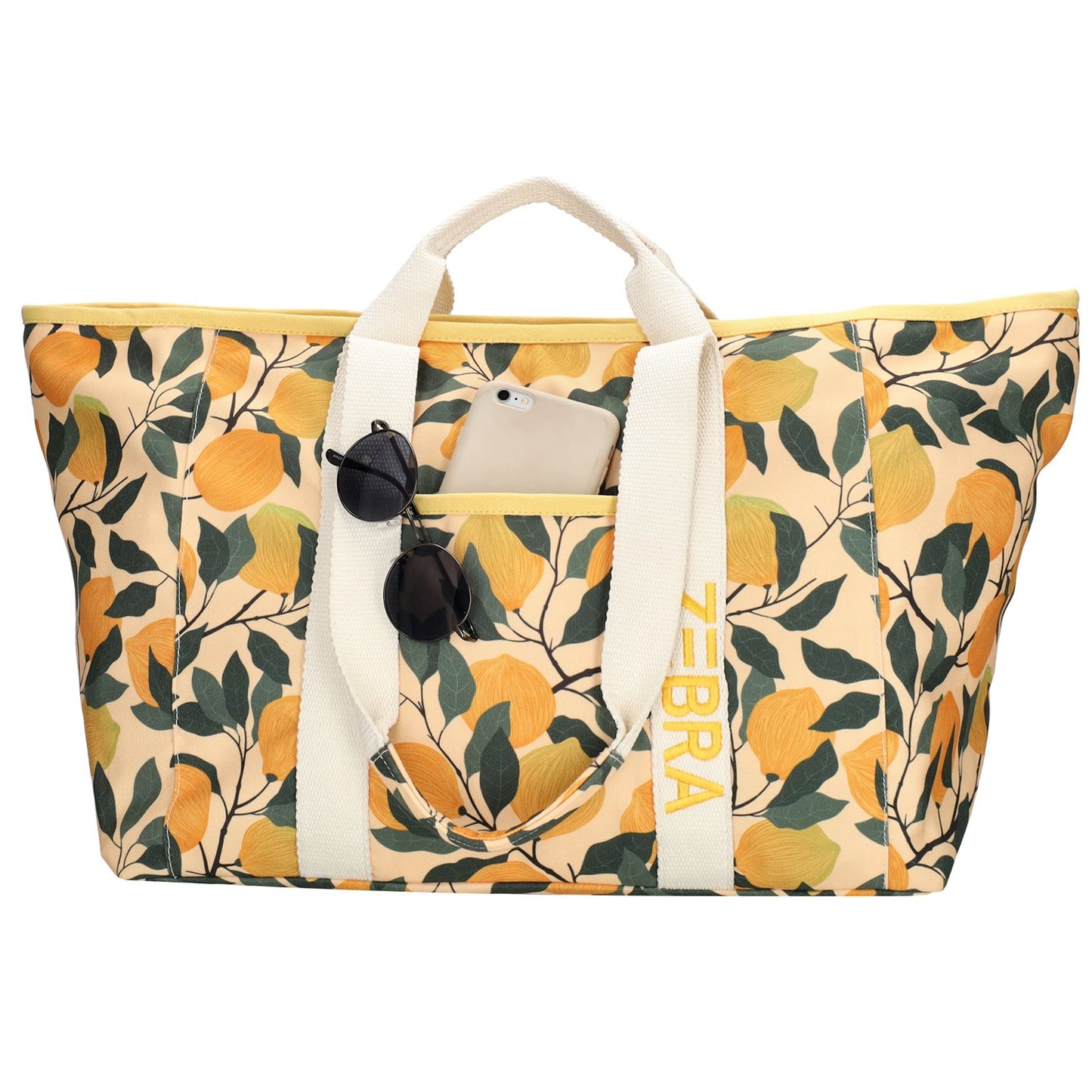 Zebra Trends Elise Beachbag citroen