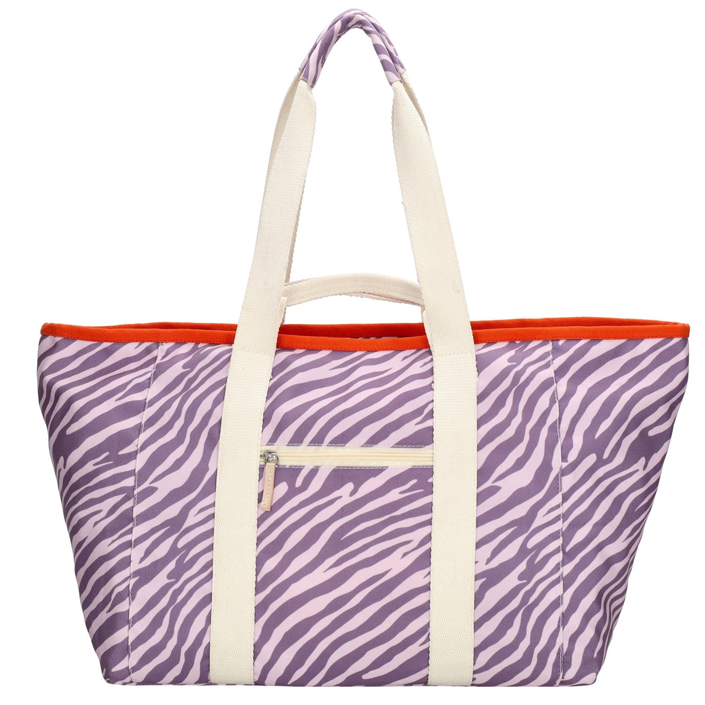 Zebra Trends Elise Beachbag lila zebra