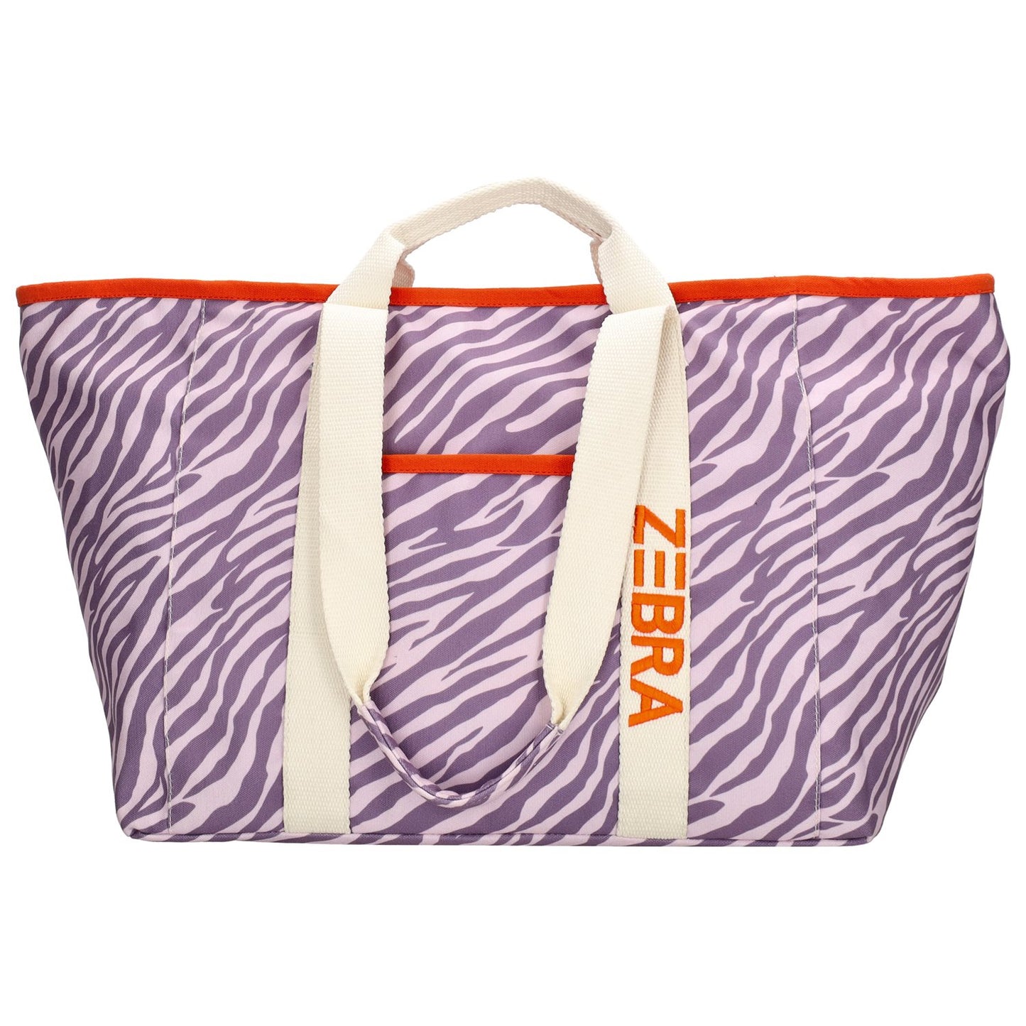 Zebra Trends Elise Beachbag lila zebra