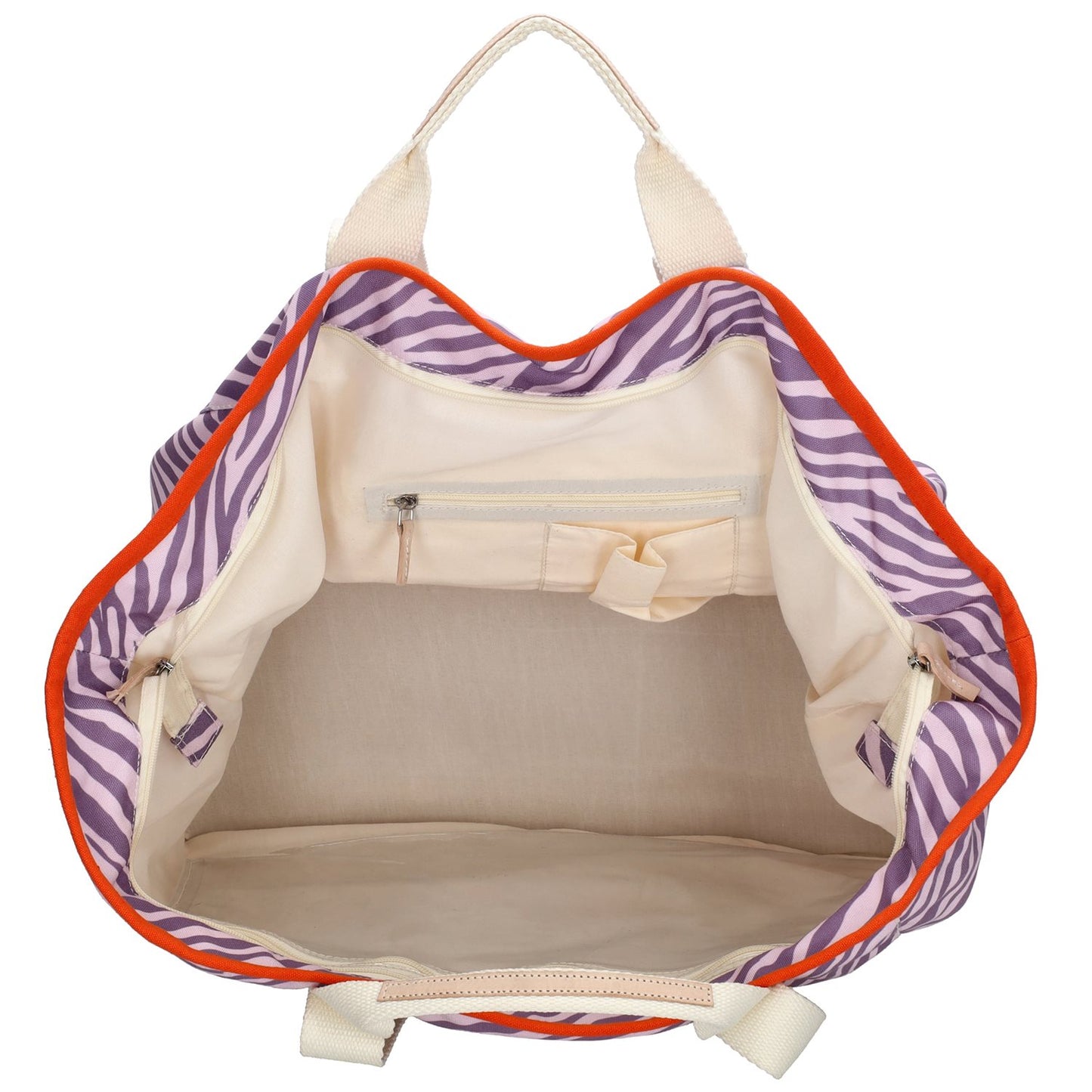 Zebra Trends Elise Beachbag lila zebra